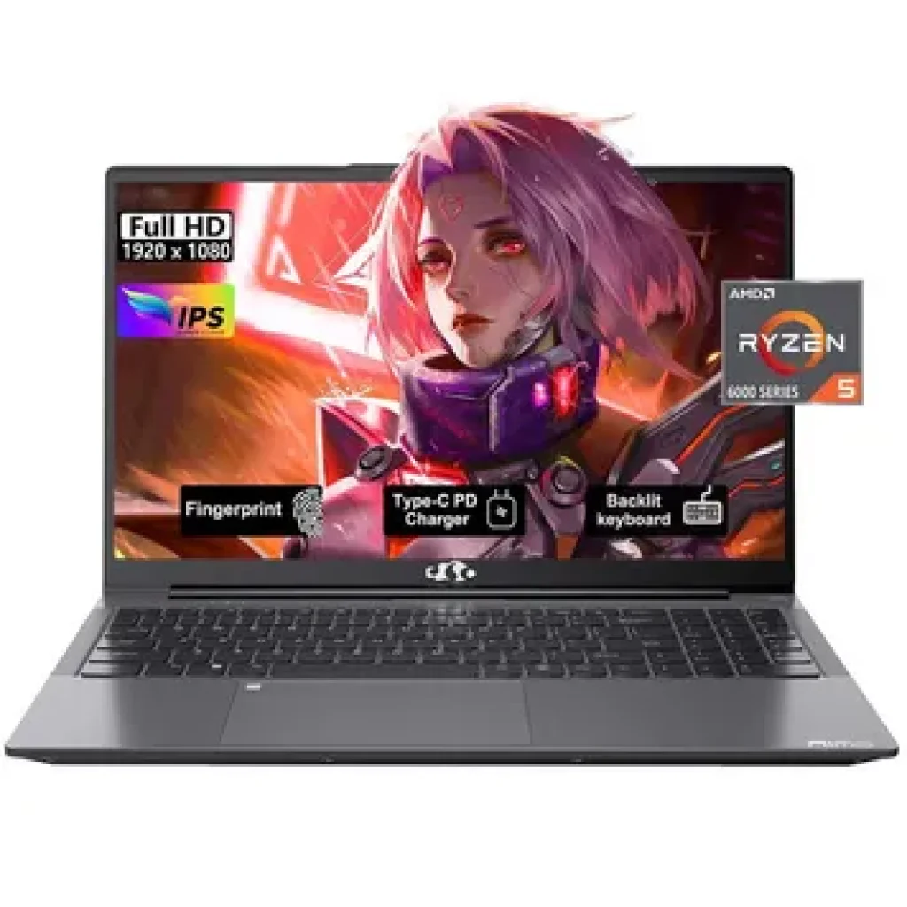 Ноутбук NIMO N153 AMD R5 6600H/32/1Tb Gray