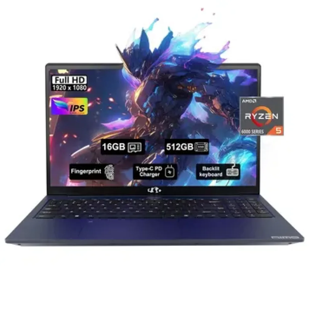 Ноутбук NIMO N153 AMD R5 6600H/32/1Tb Blue