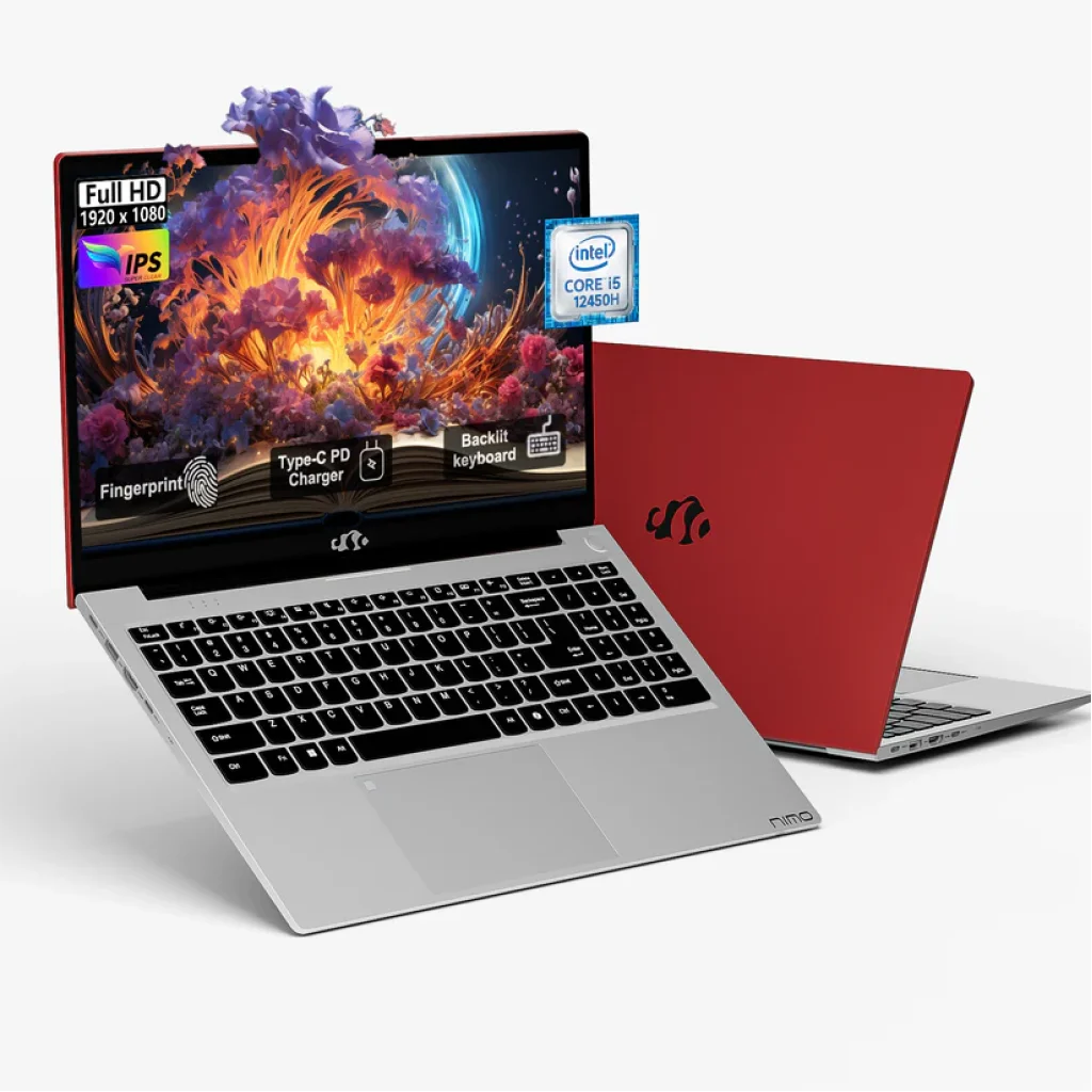 Ноутбук NIMO N153 AMD R5 6600H/32/1Tb Red