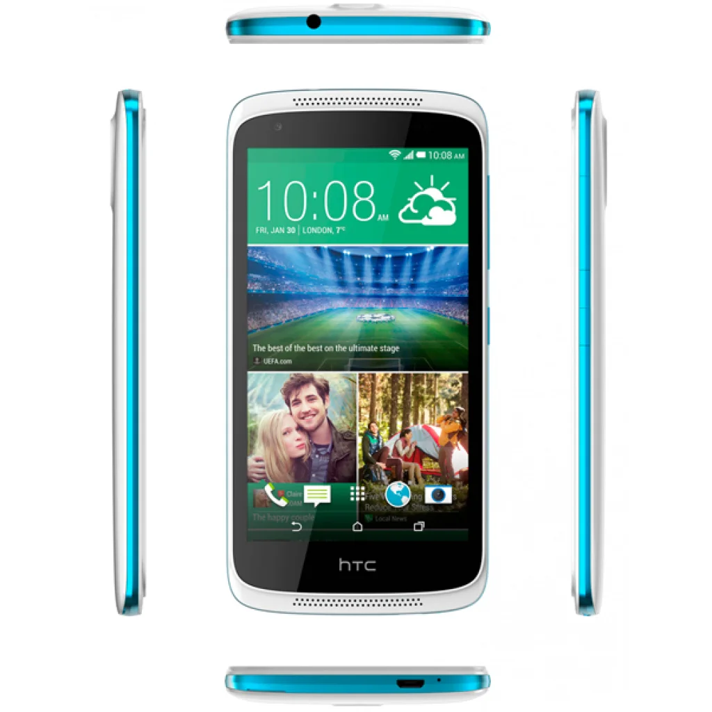 Смартфон HTC Desire 526G + Dual Sim White/Blue