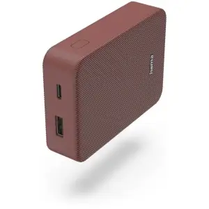 Внешний аккумулятор Hama 10000mAh 15W (00201714) красный UA
