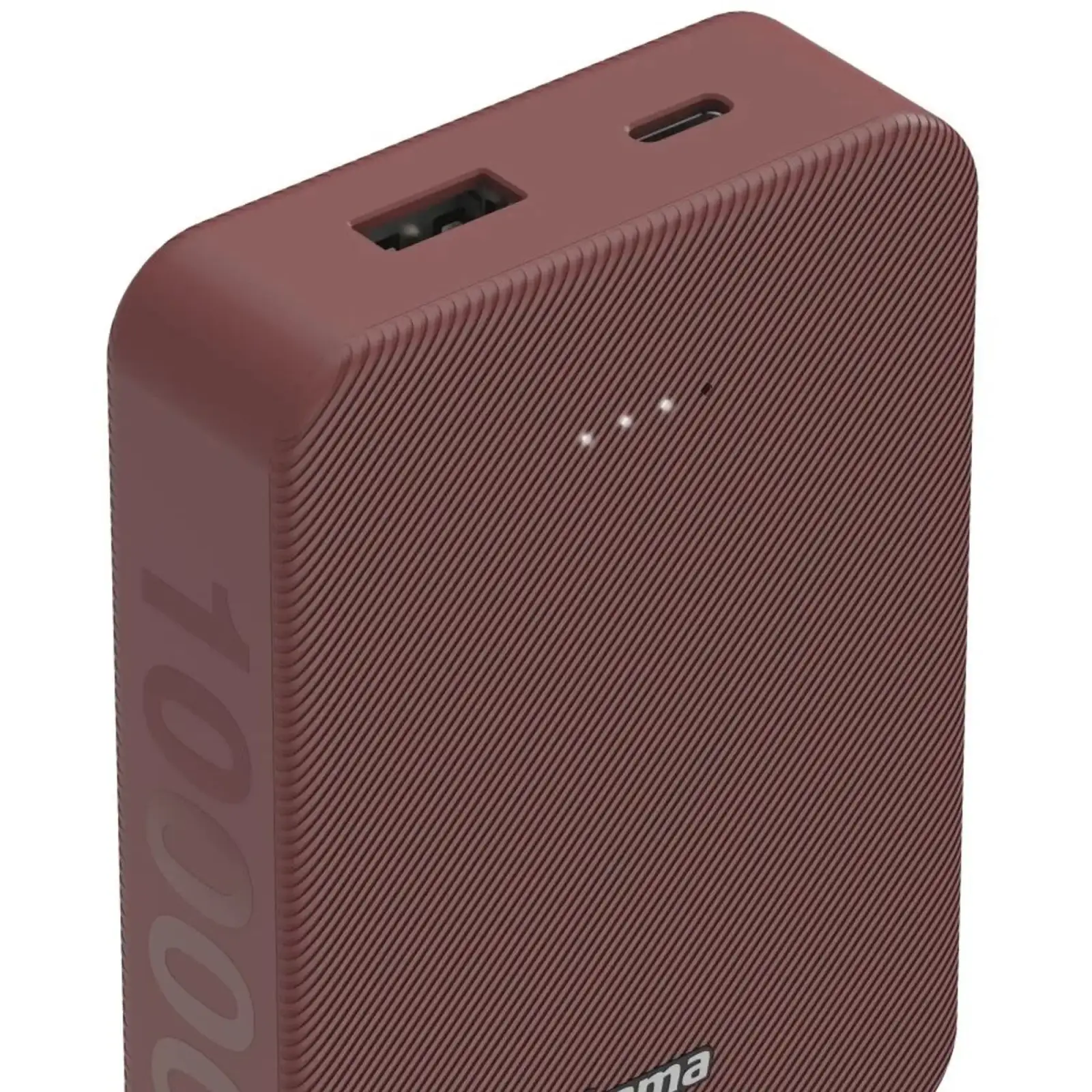 Внешний аккумулятор Hama 10000mAh 15W (00201714) красный UA