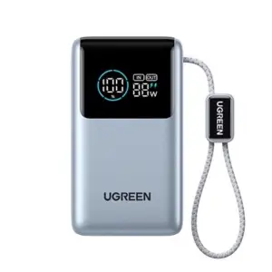 Внешний аккумулятор UGREEN PB727 10000mAh 55W Gray (75701)