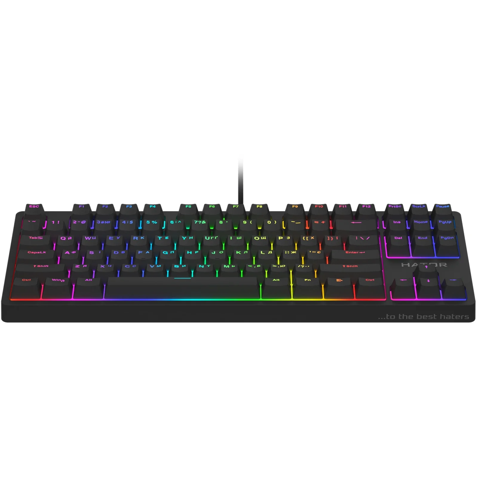 Клавиатура Hator Rockfall 2 Mecha TKL Orange Black (HTK-520) UA