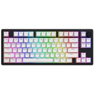 Клавиатура беспроводная Hator Skyfall 80 Wireless Black-White (HTK3180UA) UA