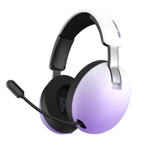 Bluetooth-гарнiтура HATOR Hellyberry HH30 PRO Wireless, White/Violet