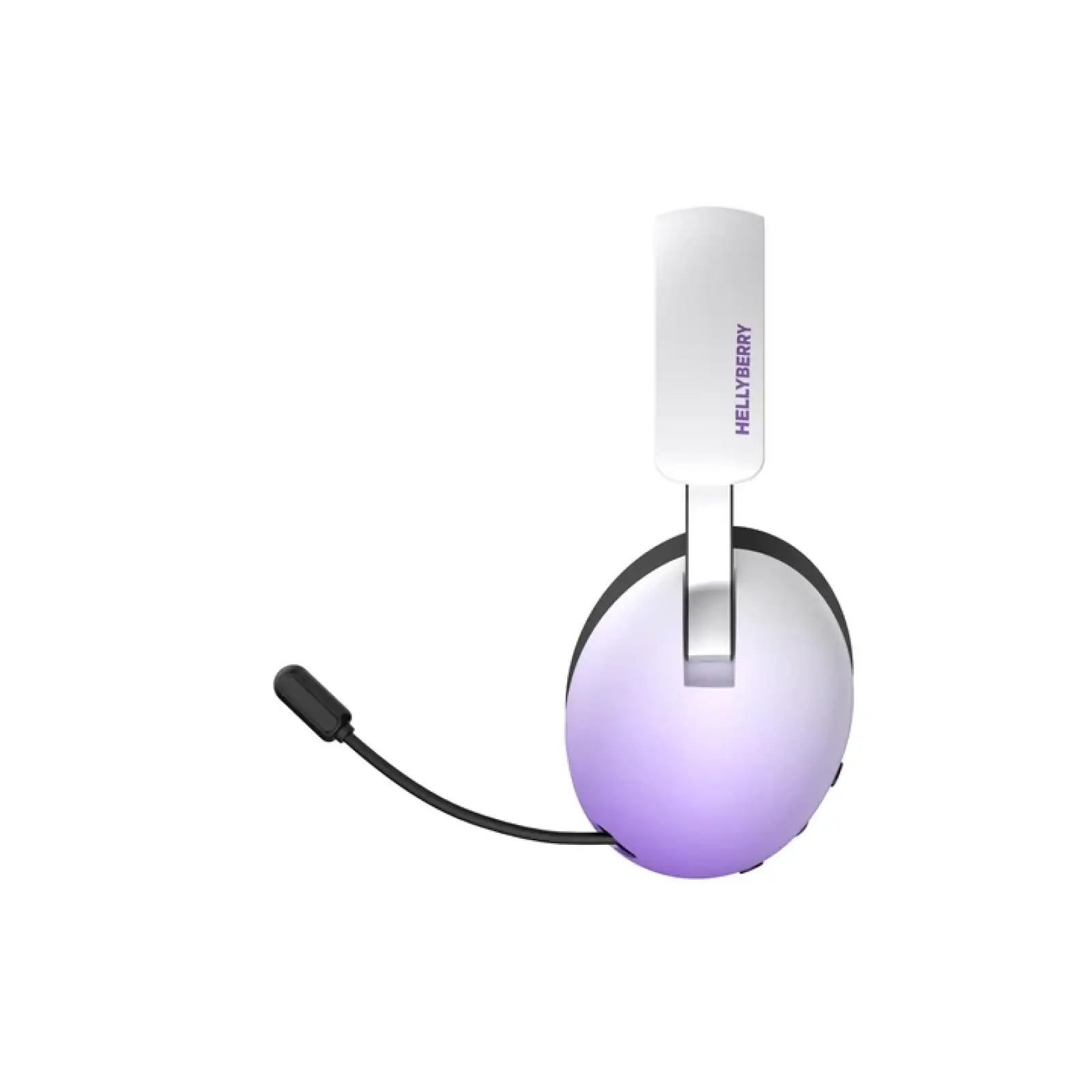 Bluetooth-гарнiтура HATOR Hellyberry HH30 PRO Wireless, White/Violet