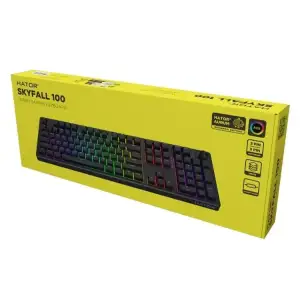 Клавіатура Hator Skyfall 100 Black (HTK1100UA) UA