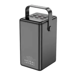 Зовнішній акумулятор Hoco DB03 Endure 22.5W fully compatible PB/Lamp/100 000mAh Black (6942007625791)