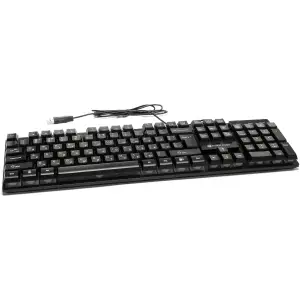 Клавиатура Holmer K-01GS Black Rainbow Gap Light UA