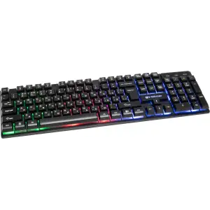 Клавиатура Holmer K-01GS Black Rainbow Gap Light UA