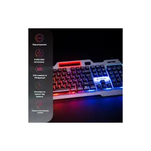 Клавиатура Hölmer K-02GS Rainbow Gap Light UA