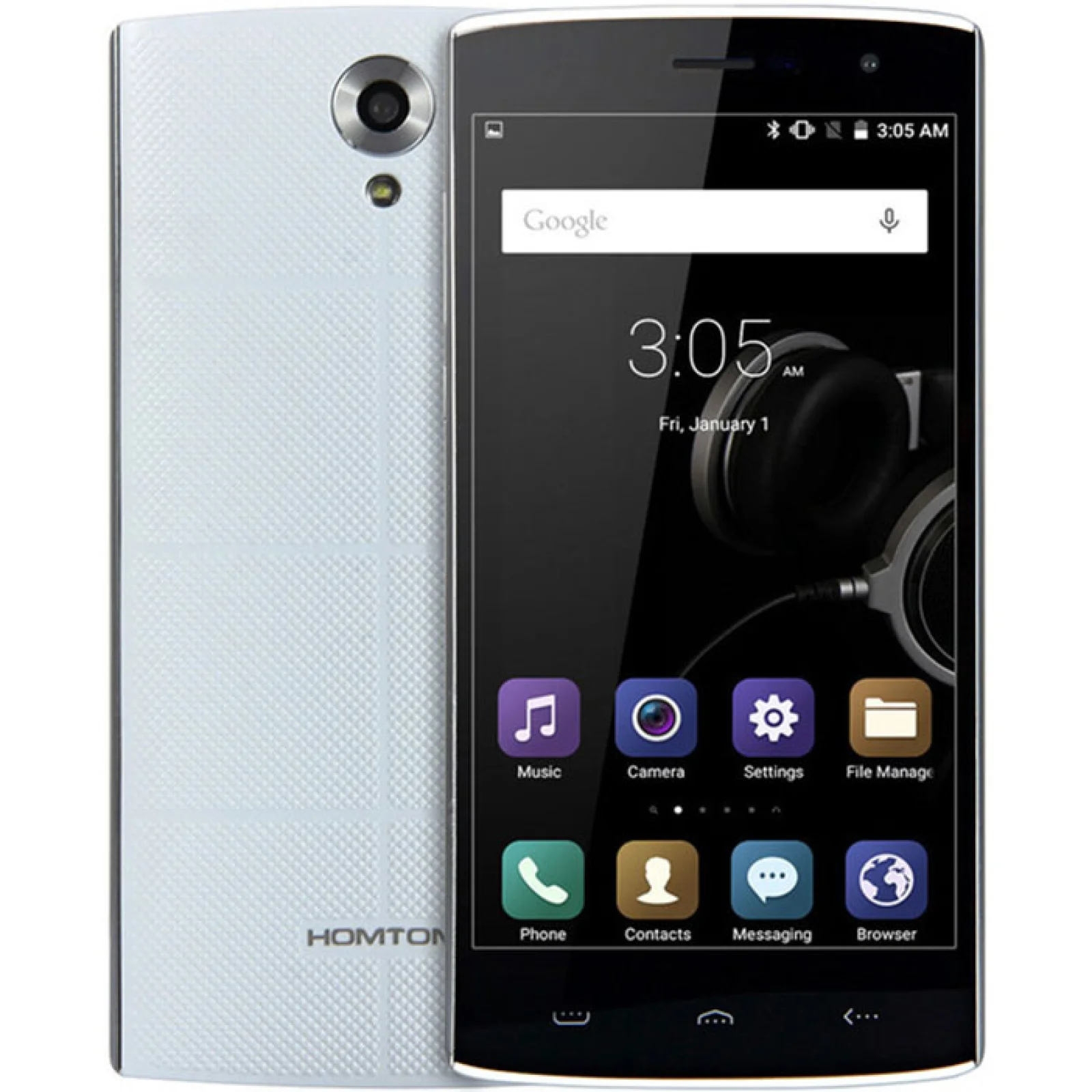 Смартфон HomTom HT7 White
