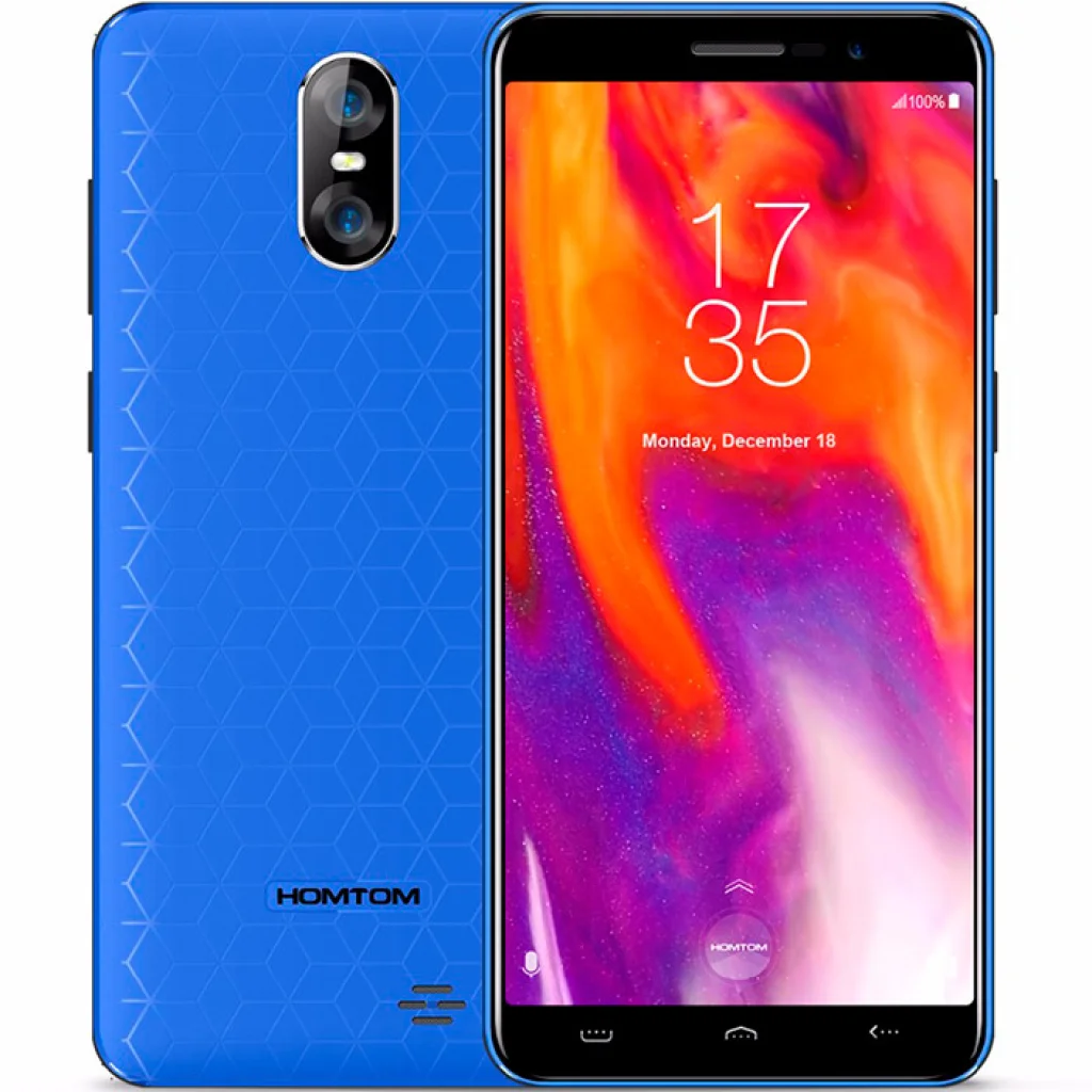 Смартфон HomTom S12 1/8GB Blue-Black