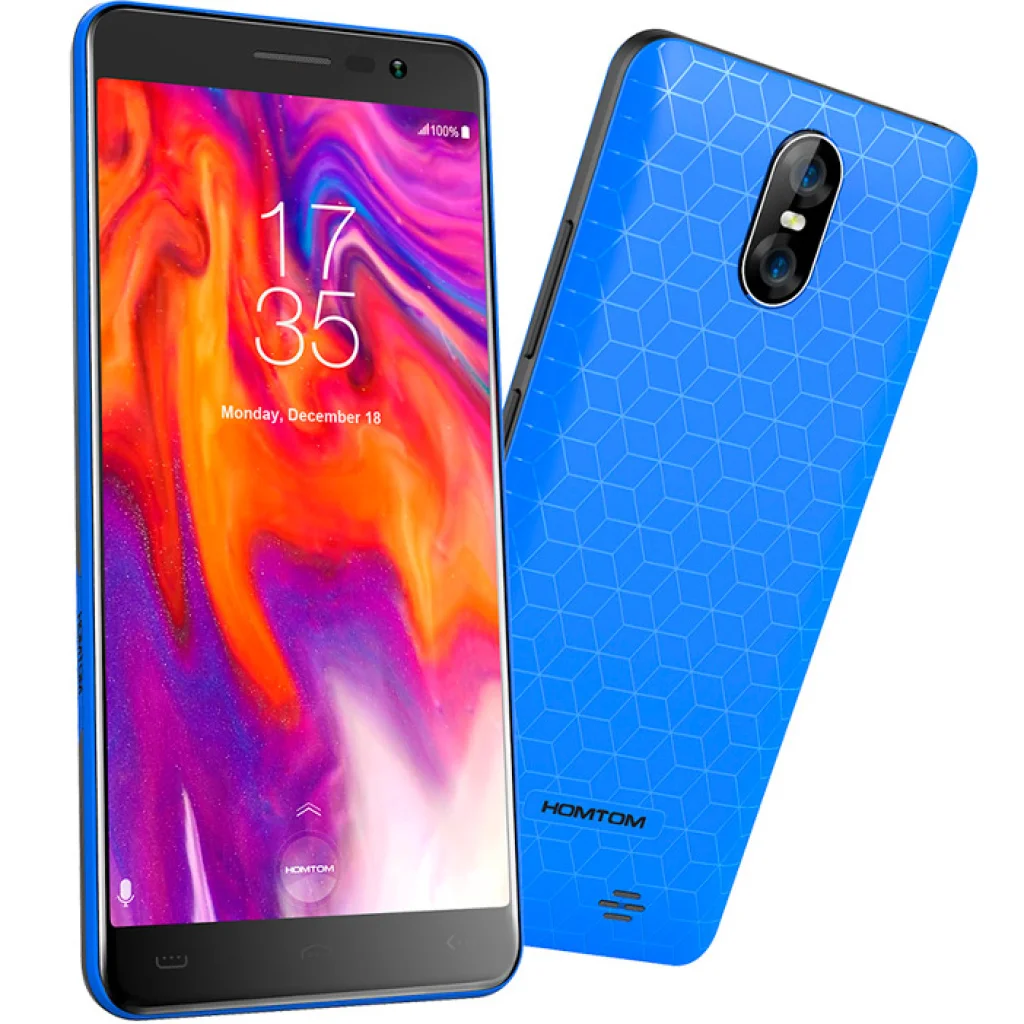 Смартфон HomTom S12 1/8GB Blue-Black