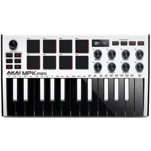 MIDI-клавиатура AKAI MPK MINI MK3 White
