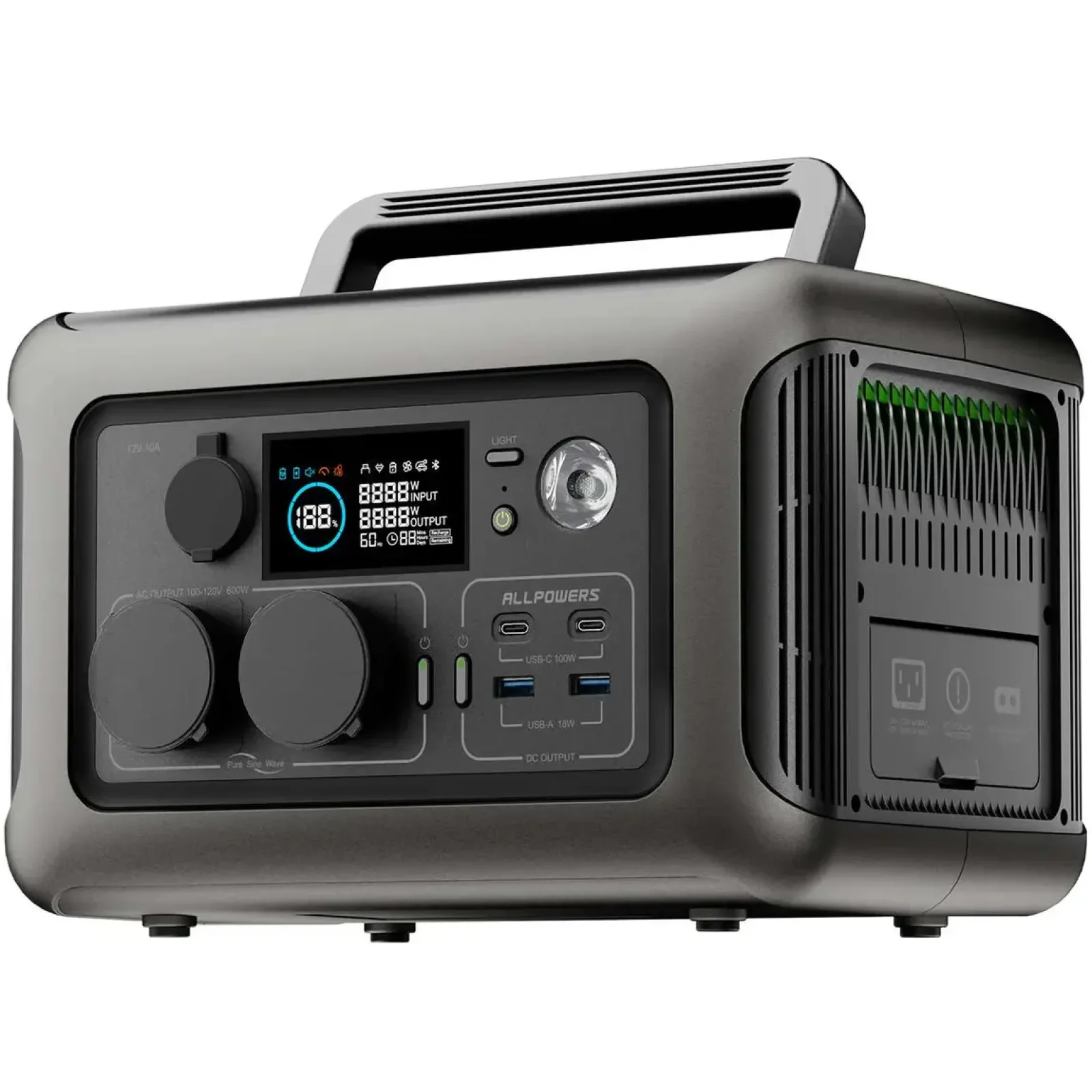Зарядна станція Allpowers R600 299Wh 600W