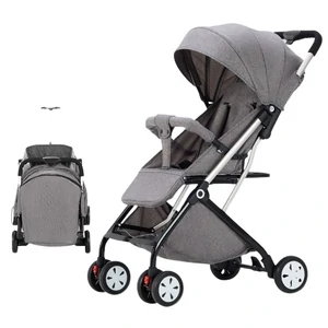 Коляска Anbeini 606 Denim Grey