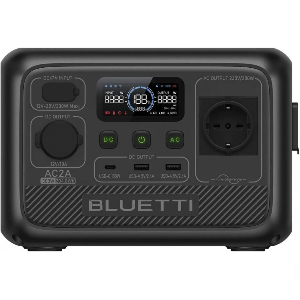 Зарядная станция Bluetti AC2A 300W 204Wh