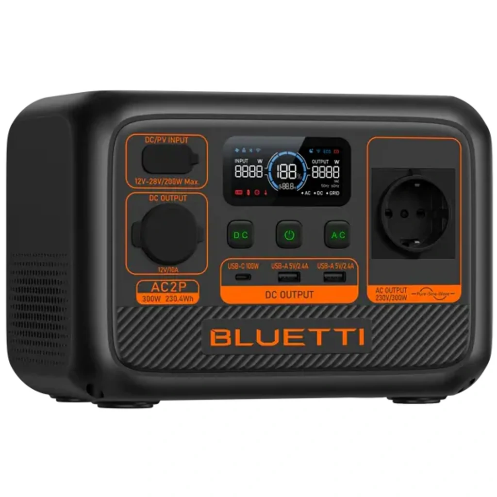 Зарядна станція Bluetti AC2P 300W 230.4Wh