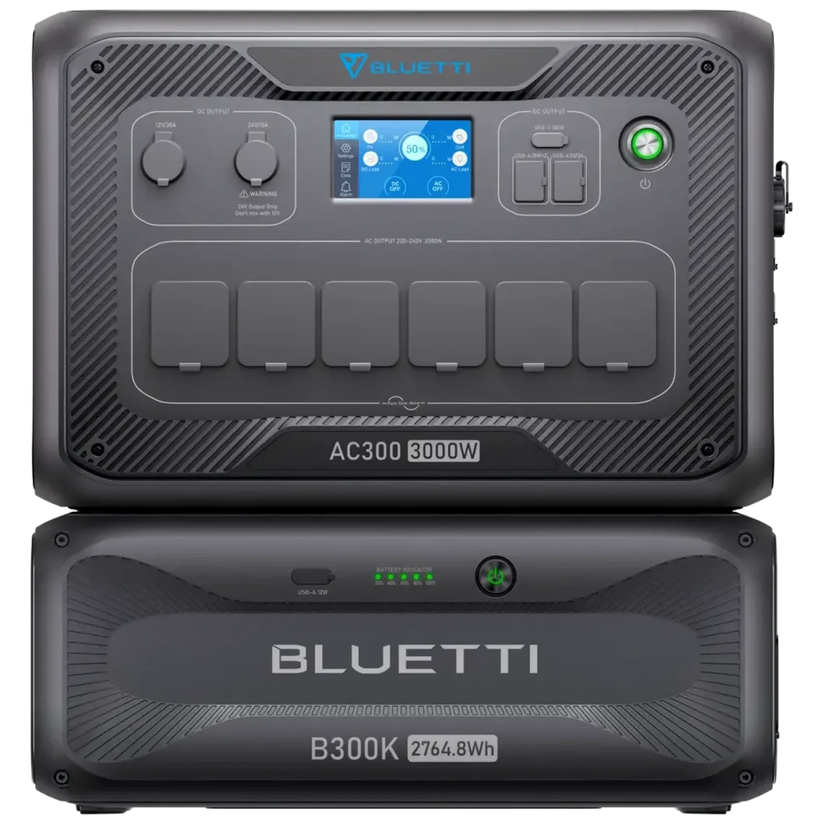Зарядная станция Bluetti AC300 + Battery Module B300K UA