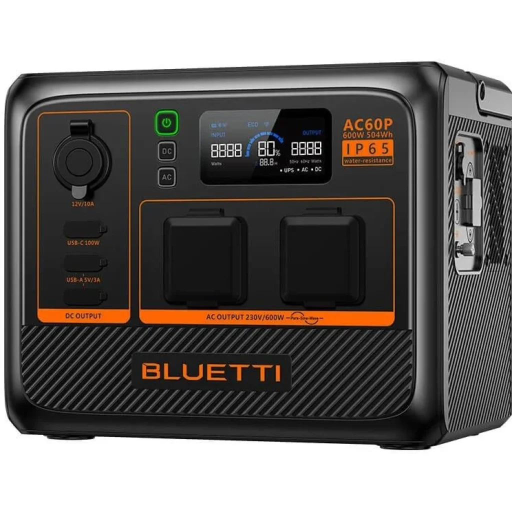 Зарядная станция Bluetti AC60P 504Wh 600W UA