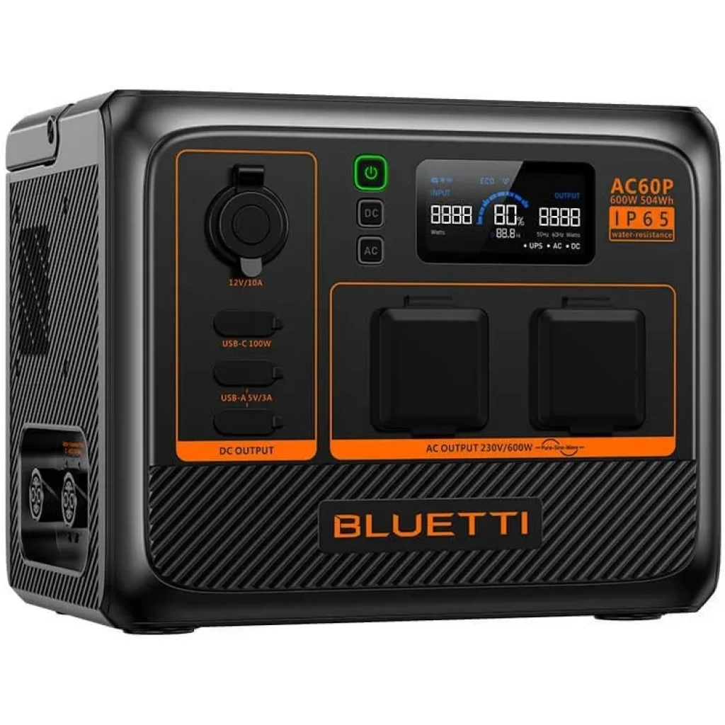 Зарядная станция Bluetti AC60P 504Wh 600W UA