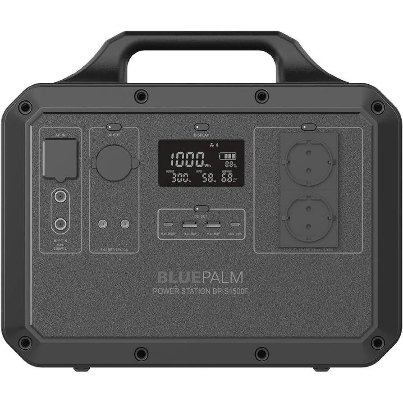 Зарядна станція Bluepalm BP-S1500F 1568Wh 1500W
