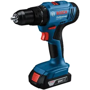 Ударная аккумуляторная дрель-шуруповерт Bosch GSB 183-LI 18В 2х2Ач 21-56Нм 374-1815об/мин кейс 1.2кг, 0.601.9K9.100 UA