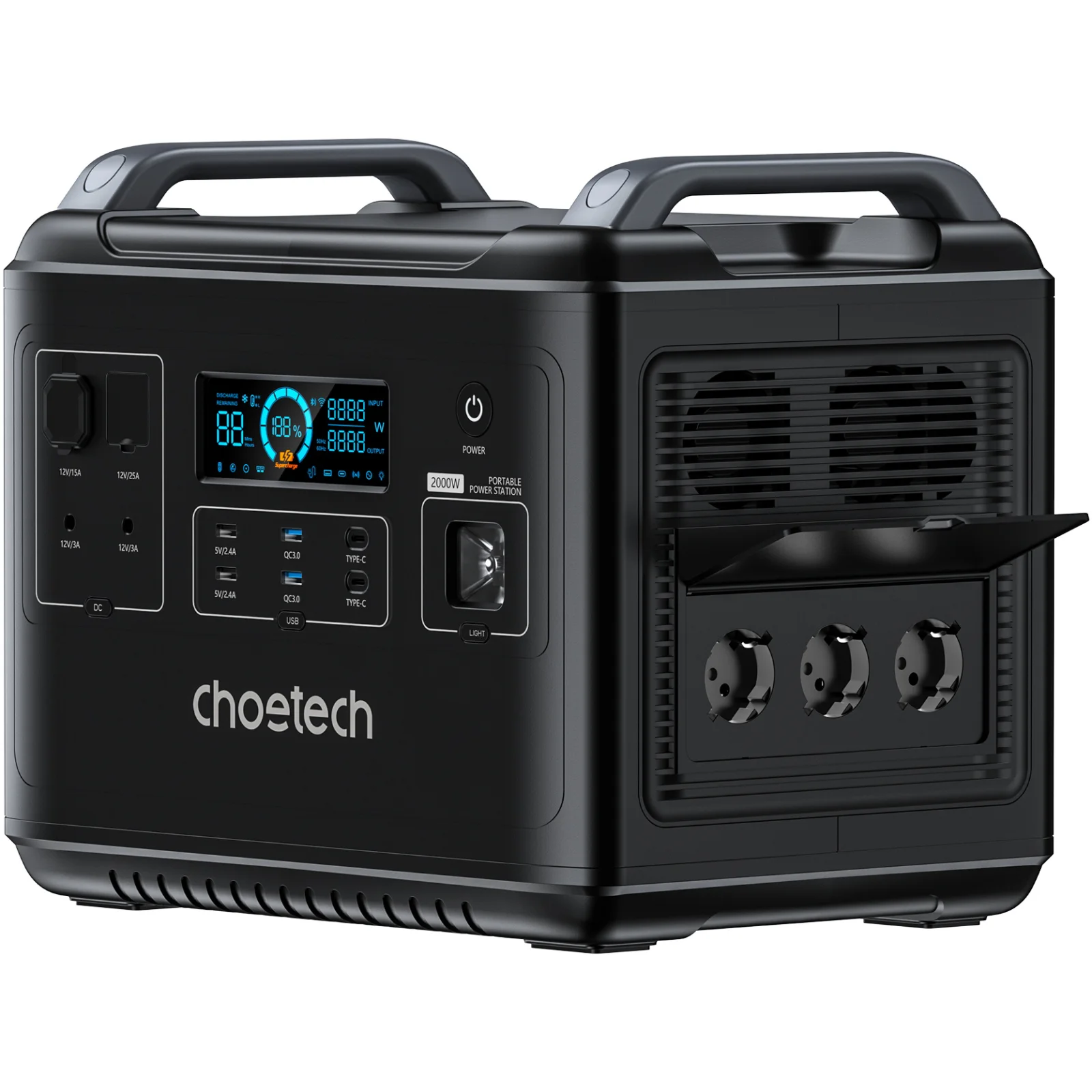 Зарядна станція Choetech Portable Power Station 2000Wh (BS006) UA