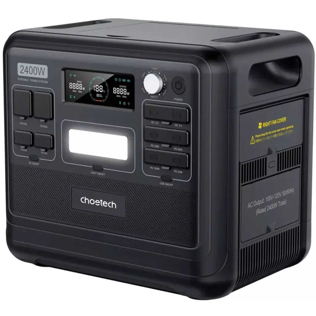 Зарядная станция Choetech Portable Power Station 2400W (BS008) UA