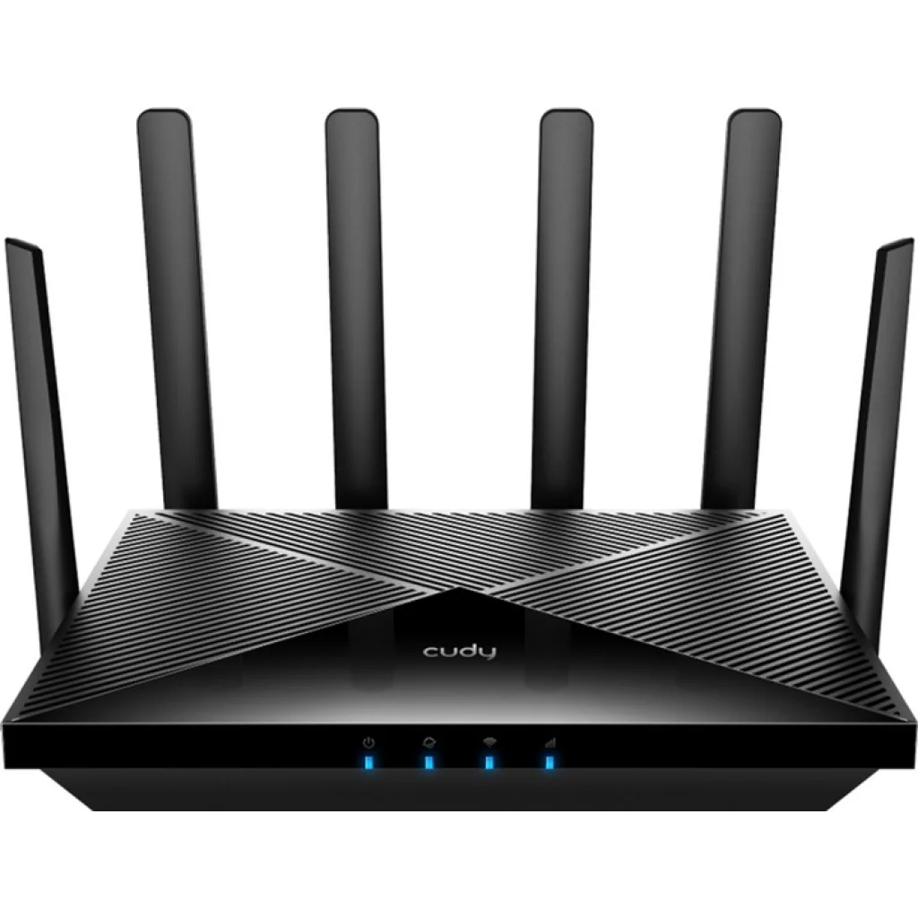 Бездротовий маршрутизатор Cudy P5 Wi Fi 6 5G Black (6971690792282)