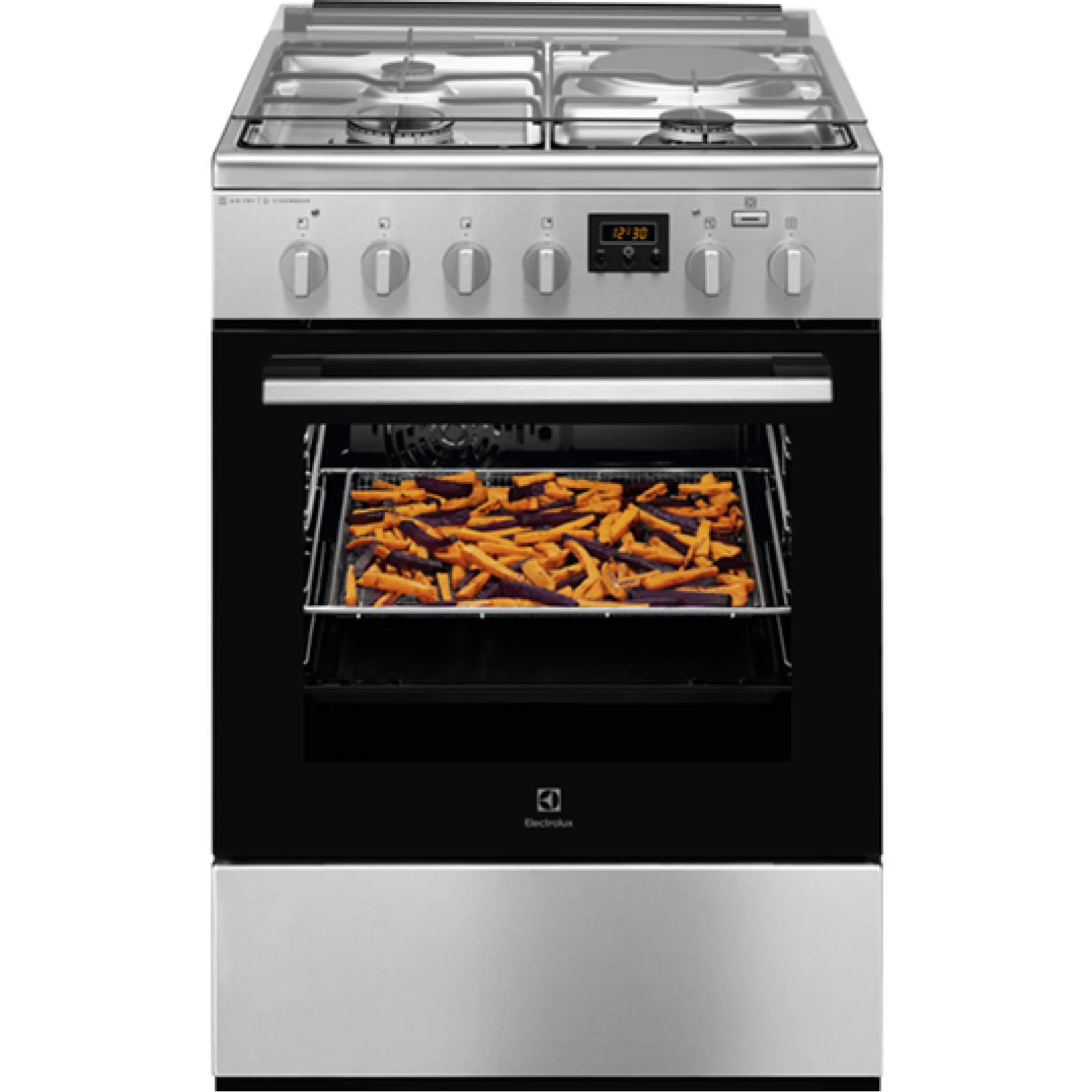 Плита комбінована ELECTROLUX LKM660222X UA