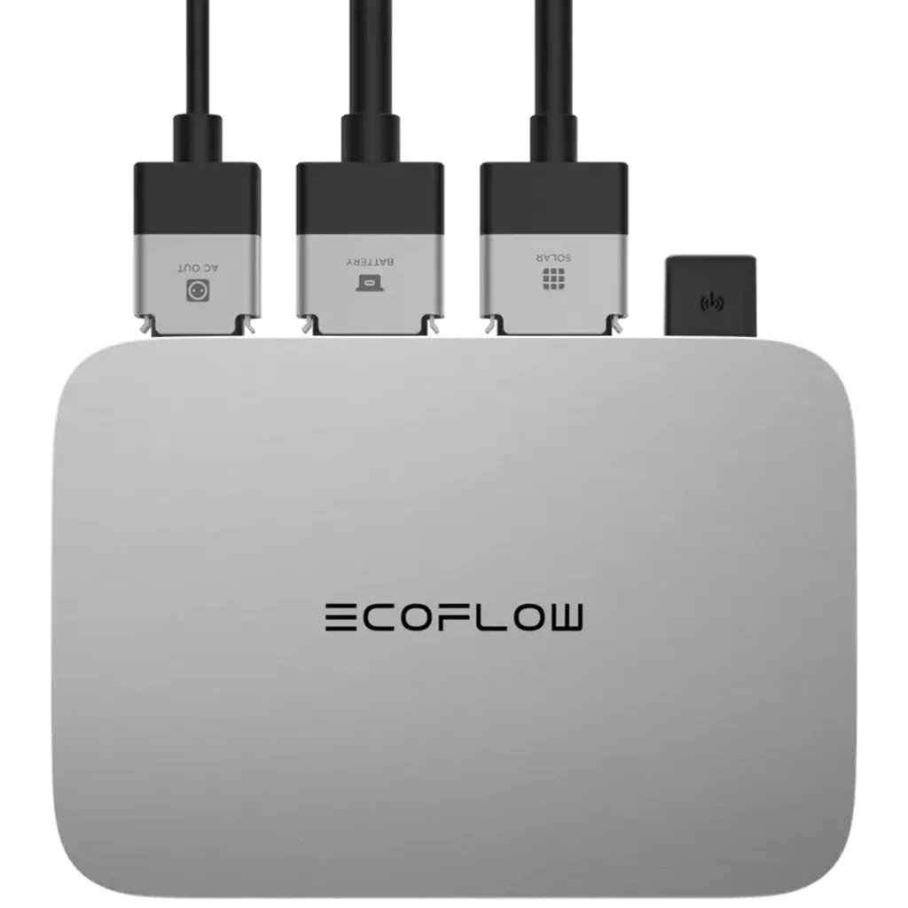 Комплект енергонезалежності EcoFlow PowerStream - мікроінвертор 600W + 2 x 400W стаціонарні сонячні панелі