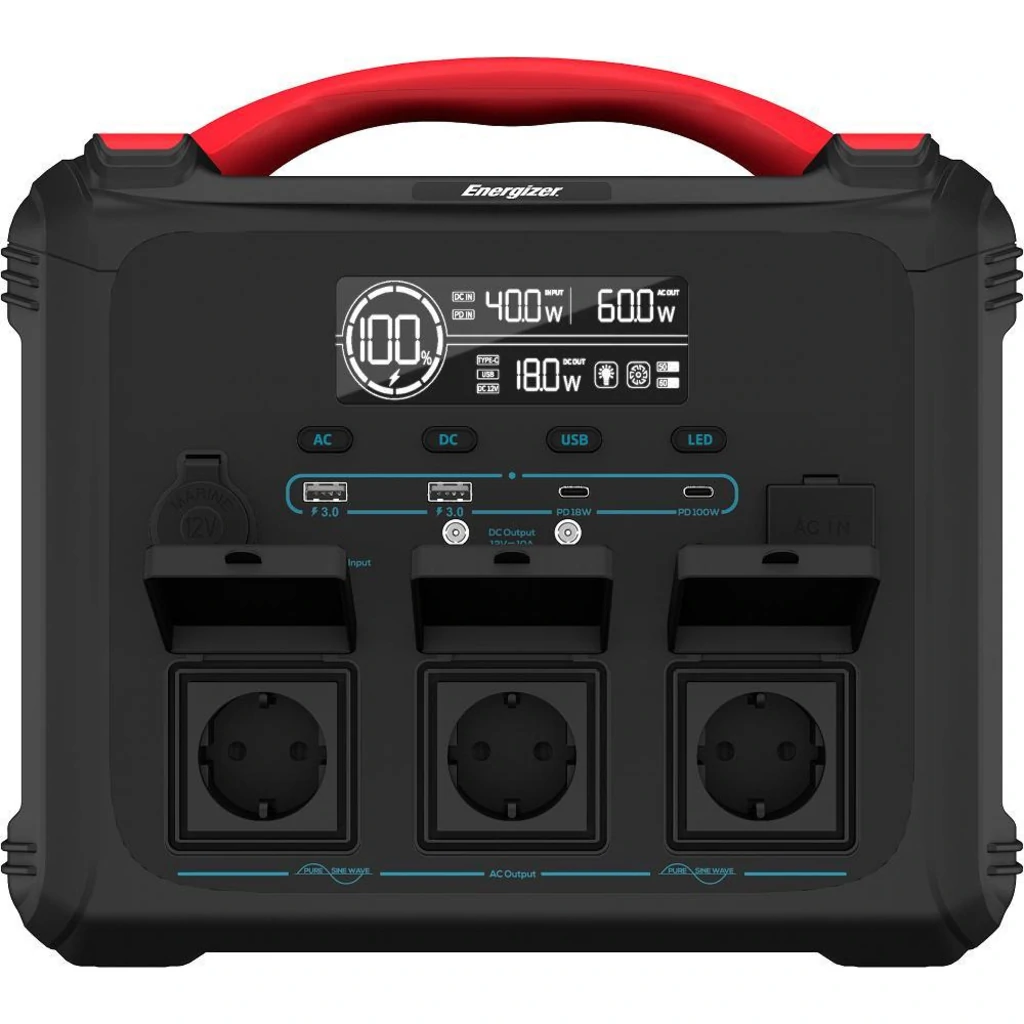 Зарядна станція Energizer PPS1100W2F UA