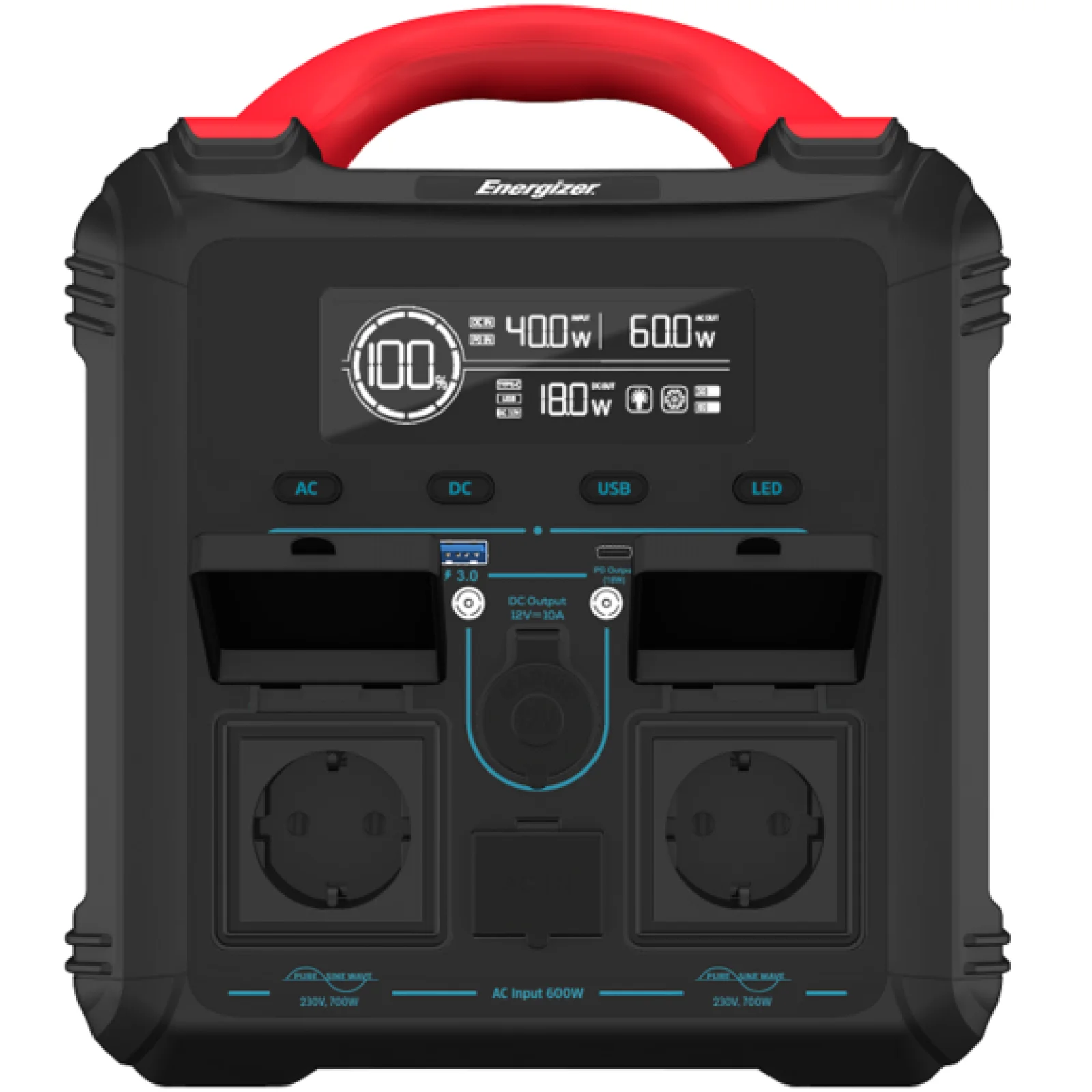 Зарядная станция Energizer PPS550W1F UA