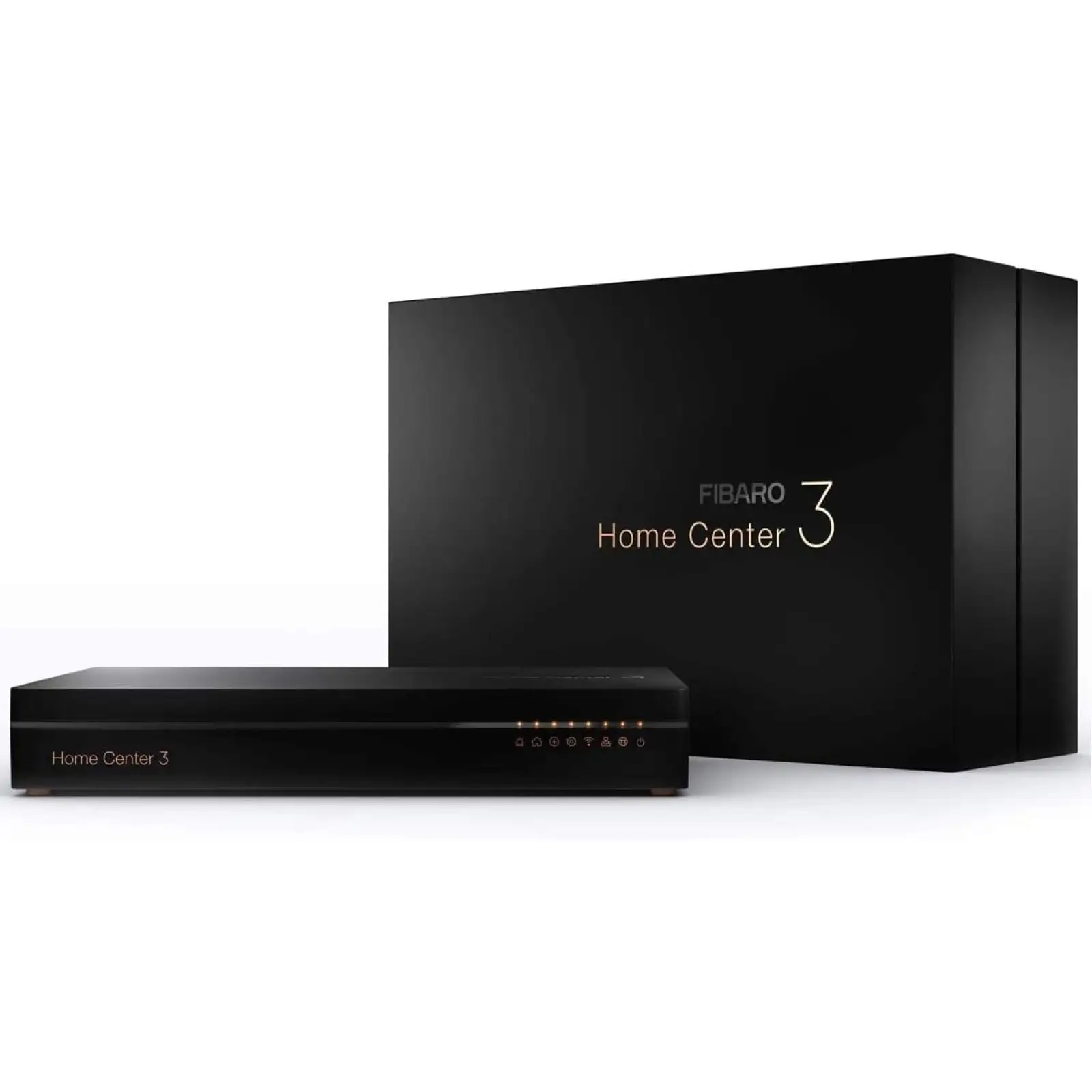 Контролер для розумного будинку Fibaro Home Center 3 Black (FGHC3)