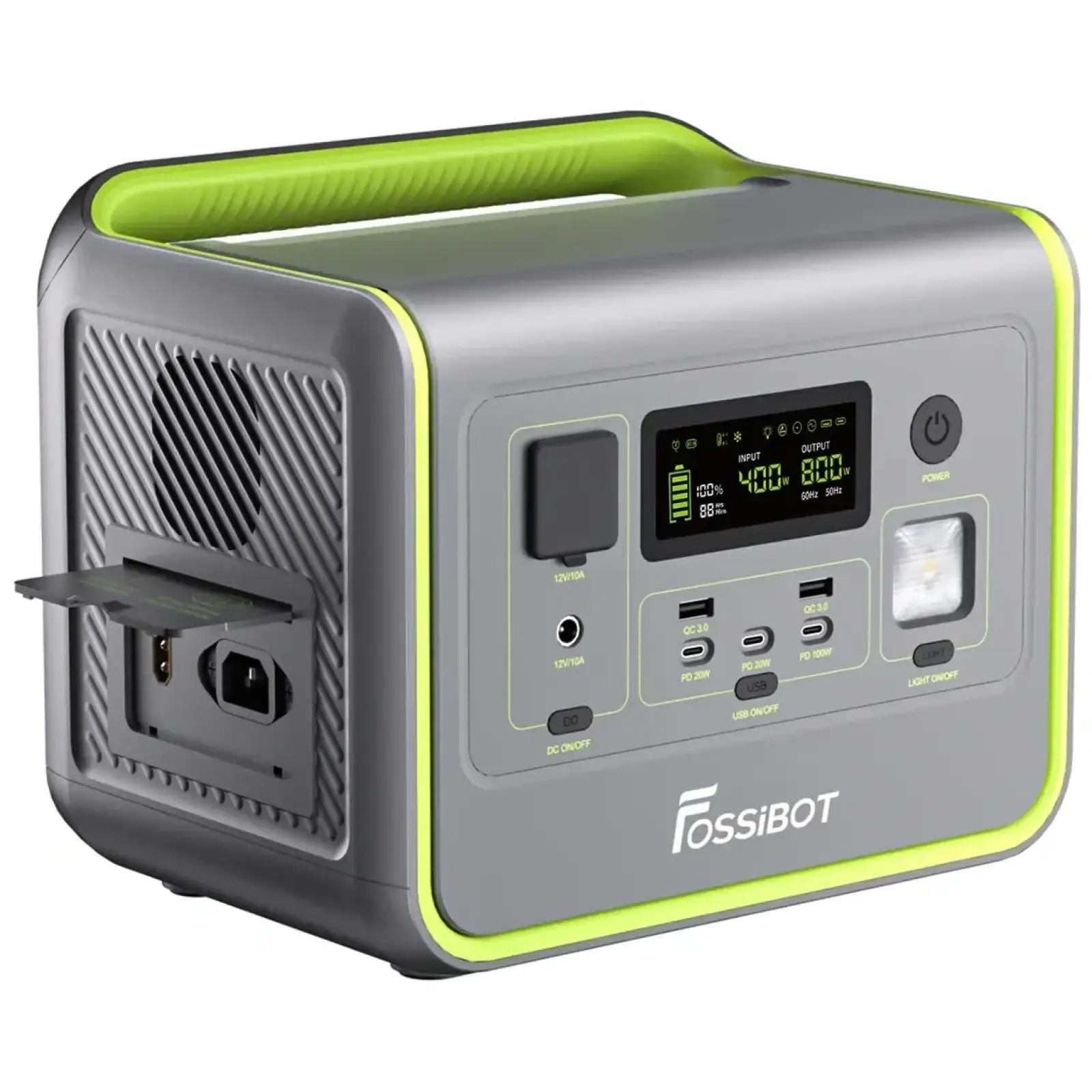Зарядная станция Fossibot F800 Green (FSB-F800-gr)