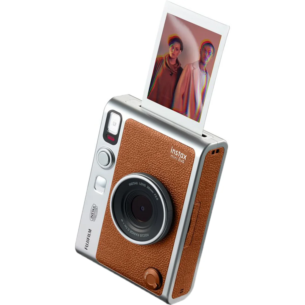 Фотокамера миттєвого друку Fujifilm Instax Mini Evo Brown (16812534)