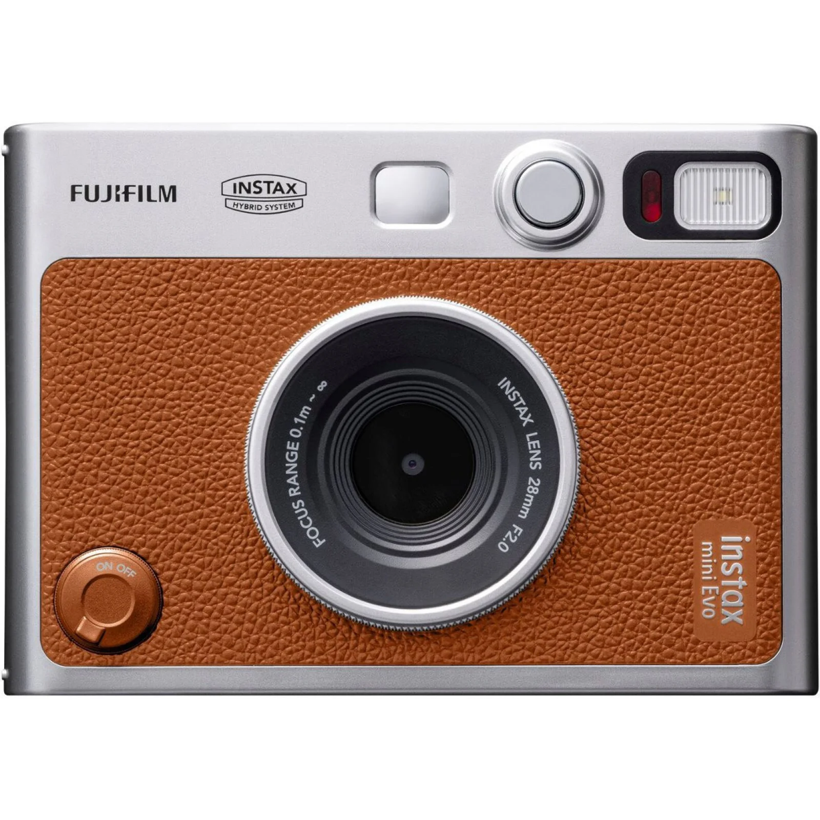 Фотокамера миттєвого друку Fujifilm Instax Mini Evo Brown (16812534)