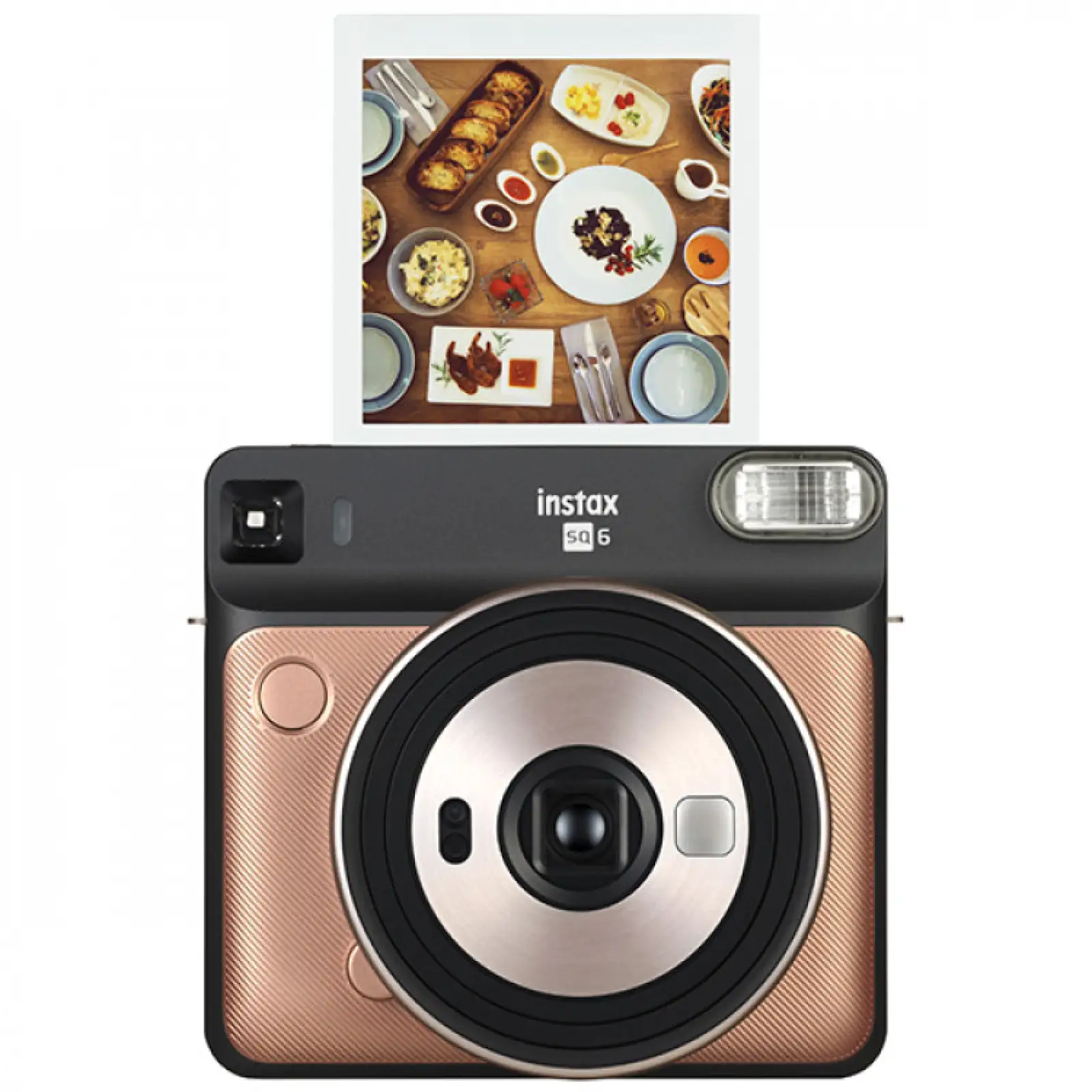 Фотокамера миттєвого друку Fujifilm Instax Square SQ6 Gold