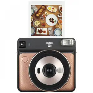 Фотокамера миттєвого друку Fujifilm Instax Square SQ6 Gold