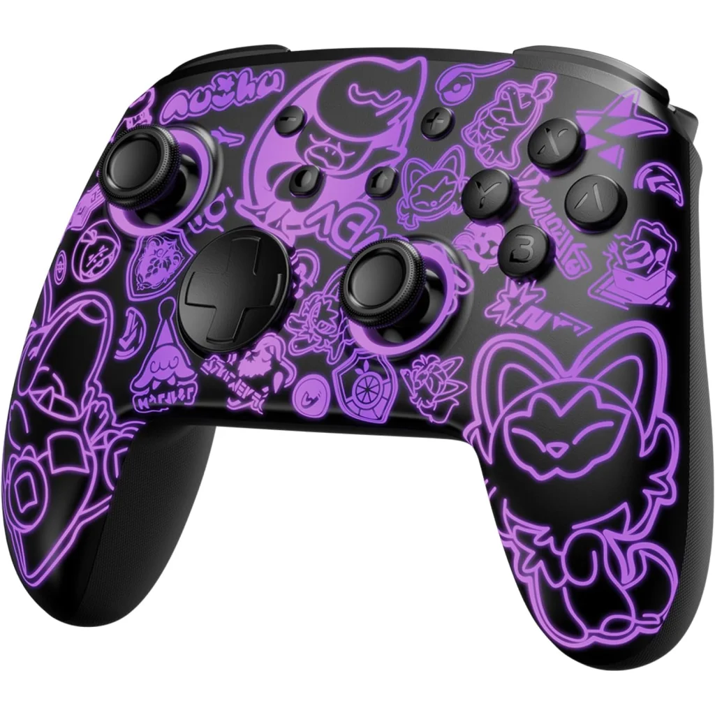 Геймпад Funlab Firefly Pro Wireless Switch Controller Scarlet Violet