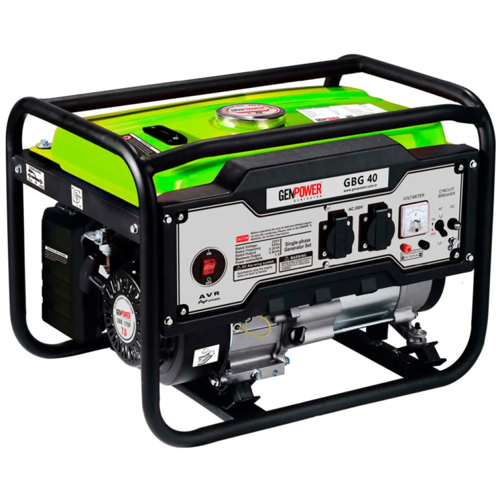 Генератор бензиновий Genpower GBG 40 (2.6/3.2 кВт) UA