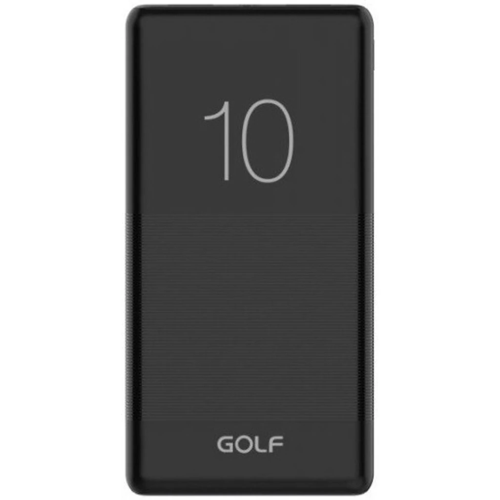 Зовнішній акумулятор Golf G80 10000mah 10W Black UA