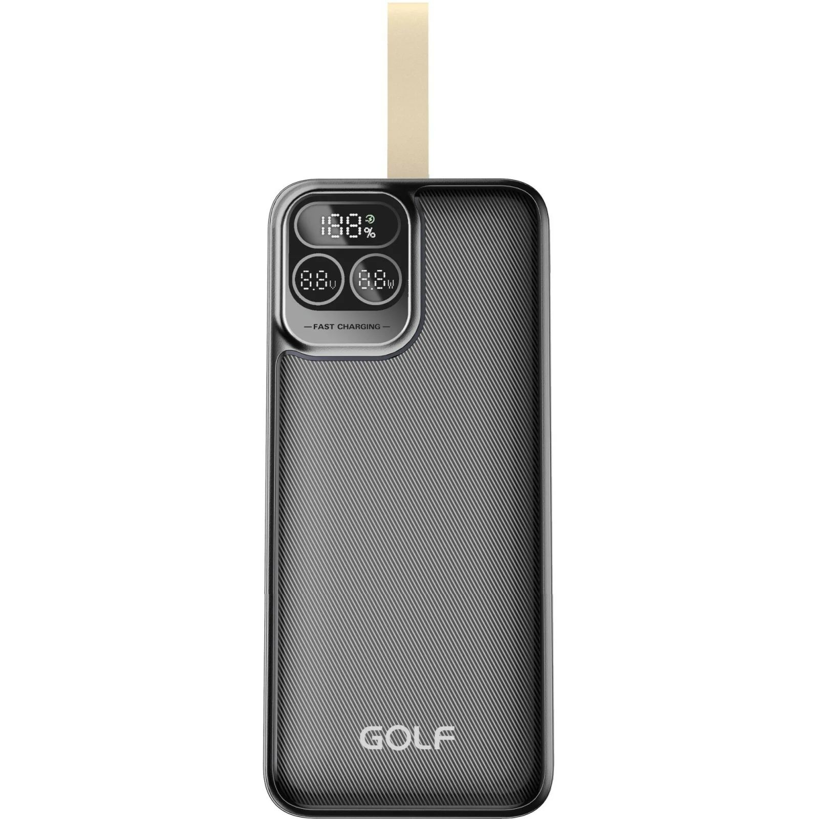 Внешний аккумулятор Golf P54 40000mah PD20W+QC22.5W Black UA