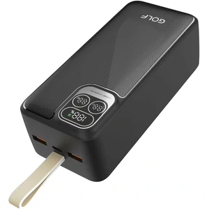 Зовнішній акумулятор Golf P54 40000mah PD20W+QC22.5W Black UA