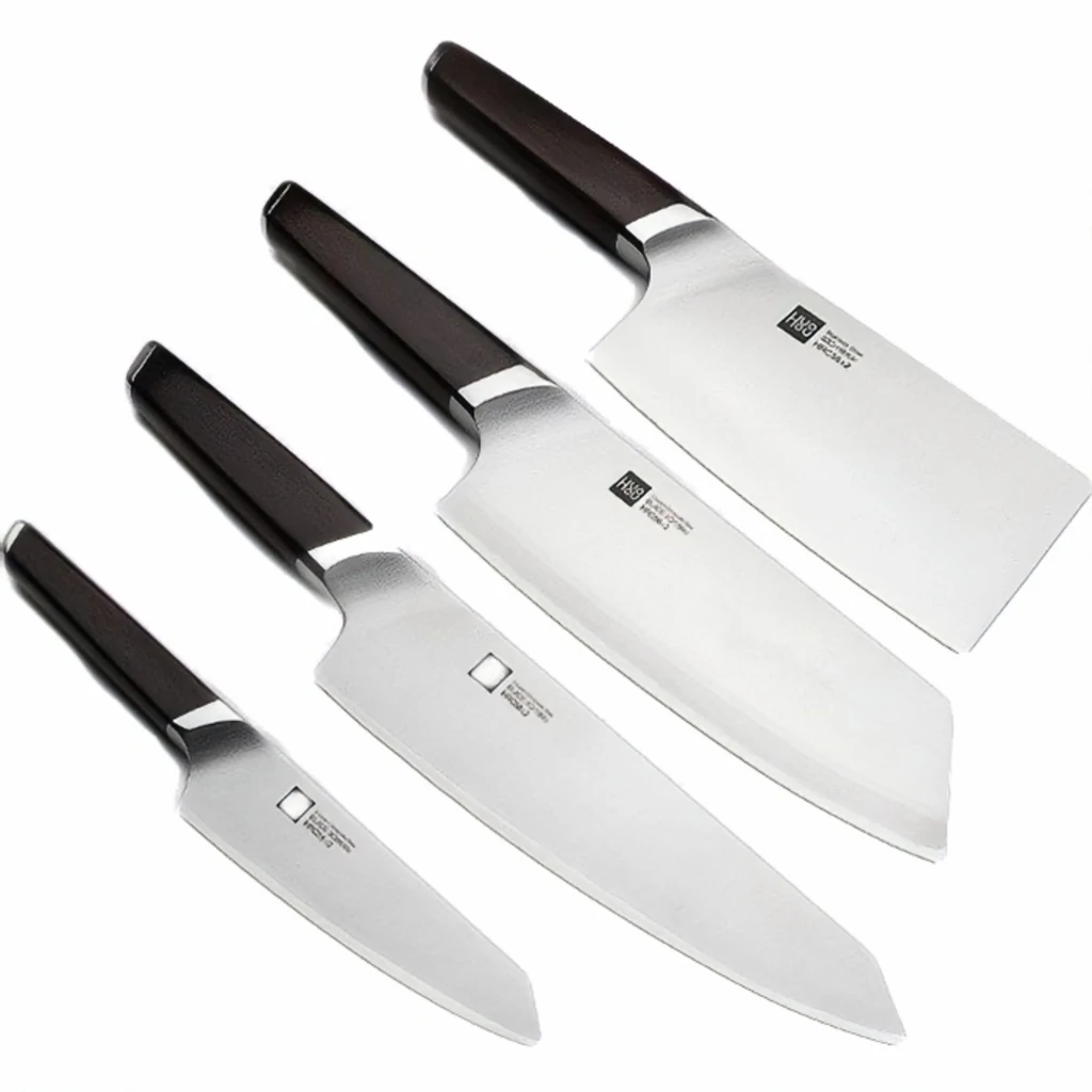Набір ножів Xiaomi HuoHou Composite Steel Kitchen Knife Set (HU0033)