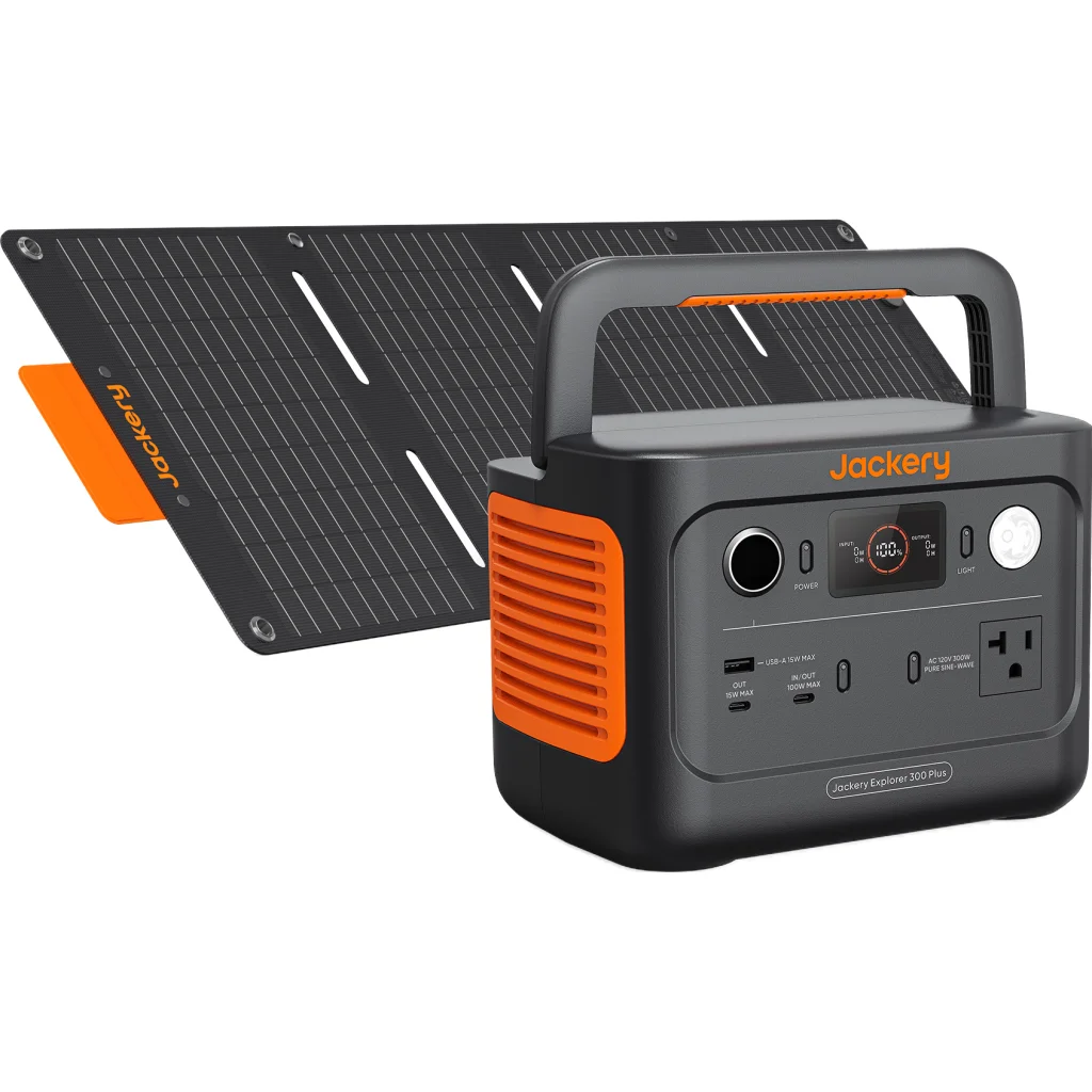 Зарядна станція Jackery Explorer 300 Plus + Solar Panel 40W (60-0304-EUB1A1) UA