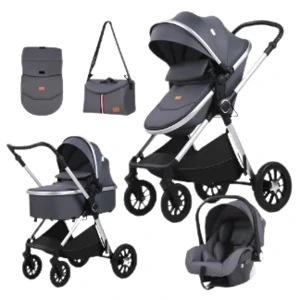 Коляска 3в1 Kidilo H2D Grey